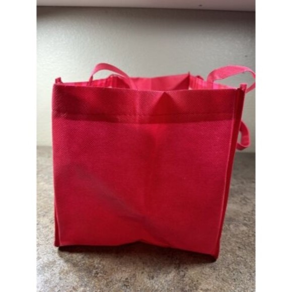 Bath And Body Works Reusable Tote Bag - Candle Day Red White Gingham - Picture 4 of 6